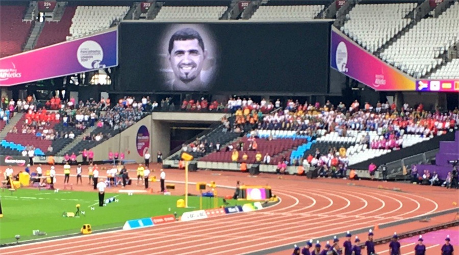 Na paraolimpijca padla kovinska kletka: kdo bo odgovarjal za njegovo smrt? (foto: Twitter/LondonStadium)