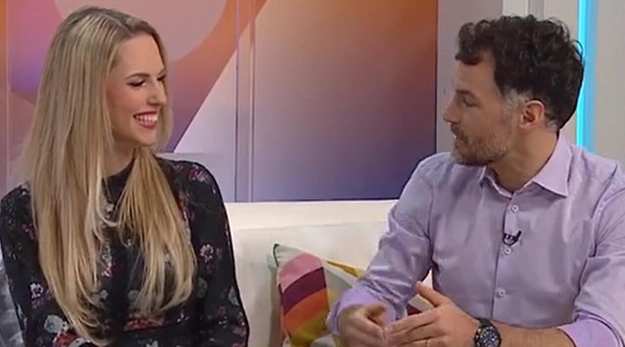 Ups, David Urankar razkril, kaj počne Lara Medved, da je Blaž Švab tako lepo vzgojen (foto: Planet TV/posnetek zaslona)