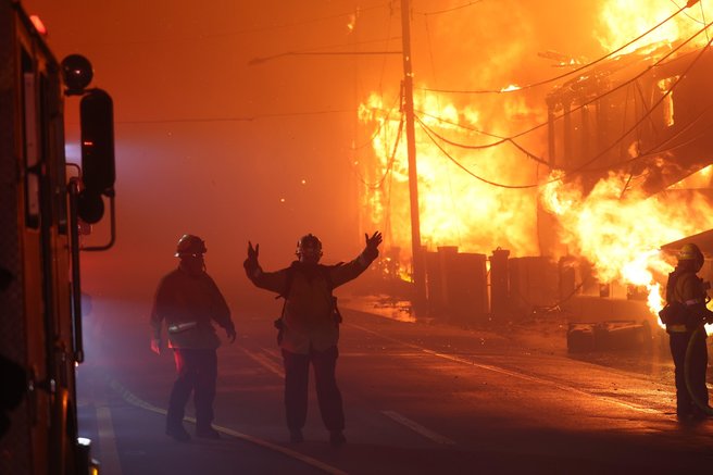 Los Angeles požar