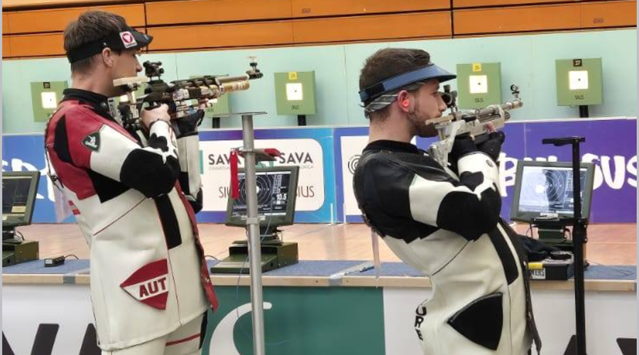 Mladi prekmurski strelec na mednarodnem tekmovanju osvojil srebrno odličje (foto: Facebook/Slovenian Shooting News/Slovenske strelske novice)