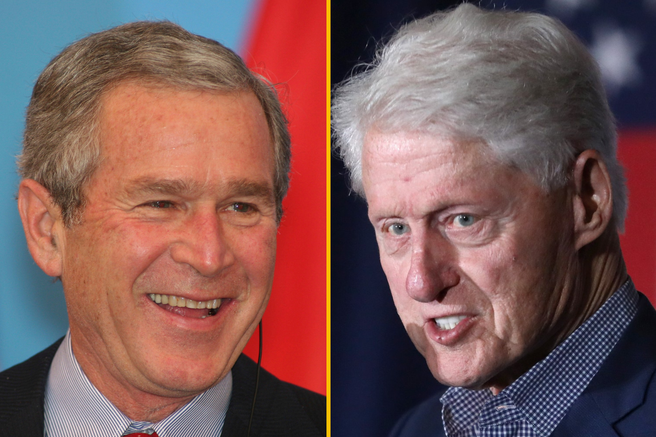 George W. Bush Bill Clinton