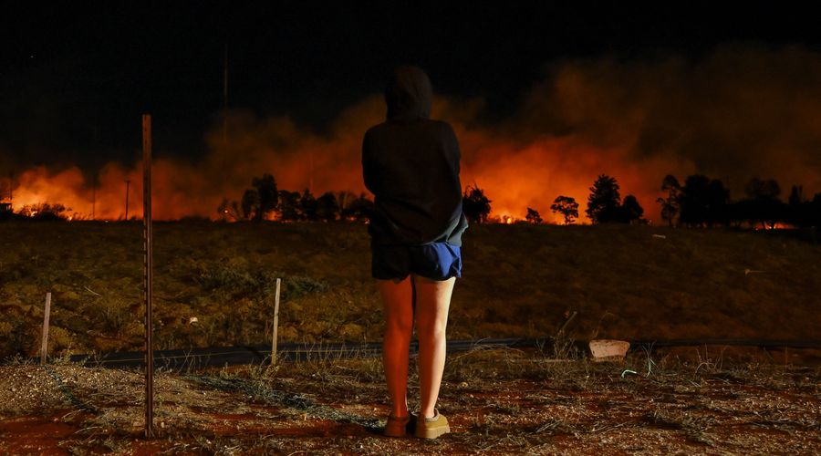 Prihajajo močni vetrovi: razmere v Los Angelesu se lahko spet občutno poslabšajo (foto: Profimedia)