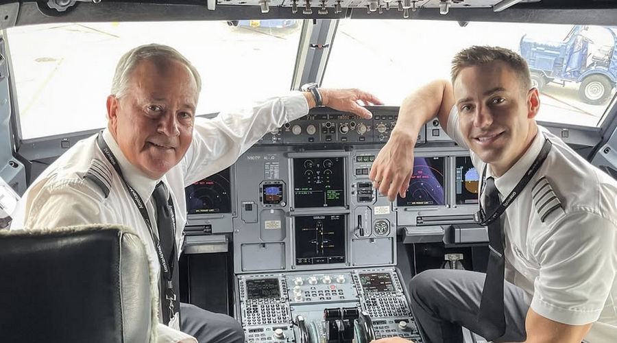 Pilot razkril, koliko zasluži, ženitne ponudbe se kar vrstijo (foto: Instagram/flywithgarrett)