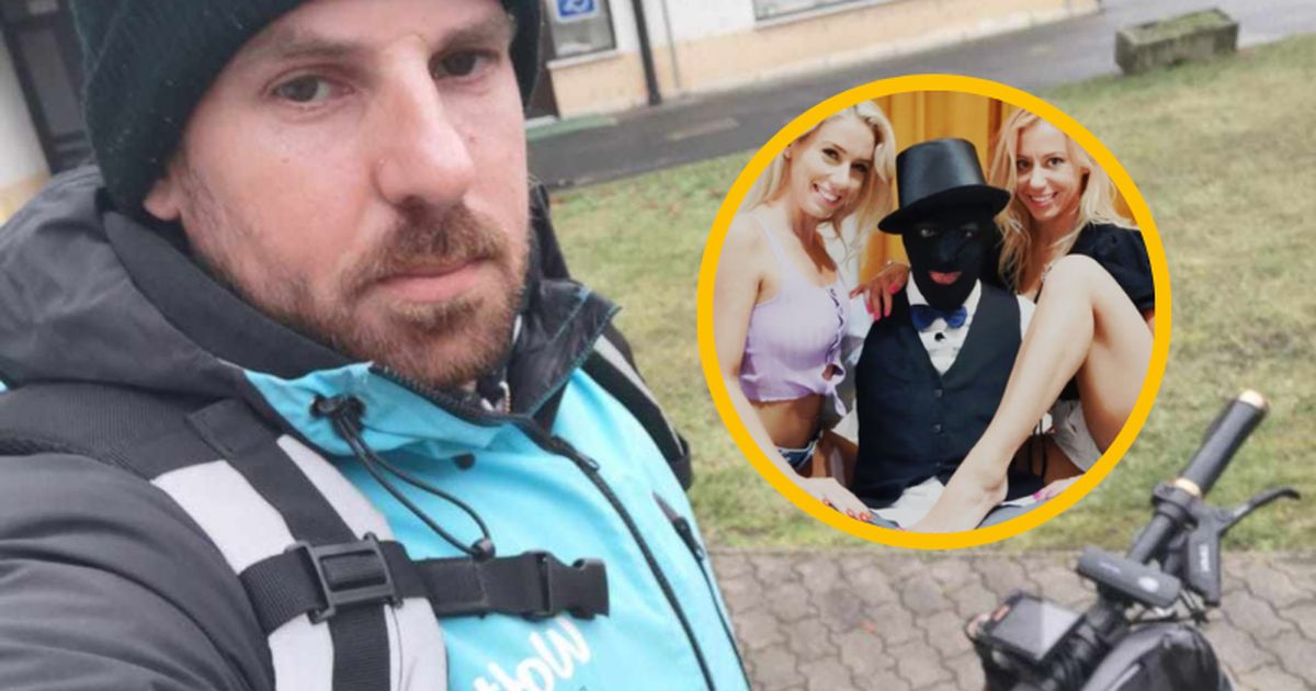 Mister Riddle Najbolj znan slovenski pornografski igralec mora voziti za Wolt, da ...