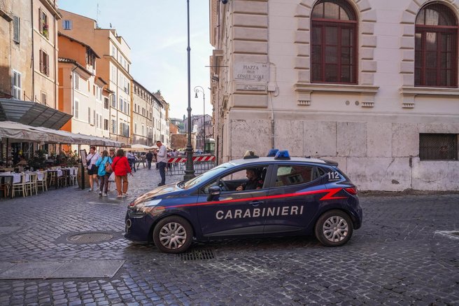 Italija Rim policija rop Matjaž Longar