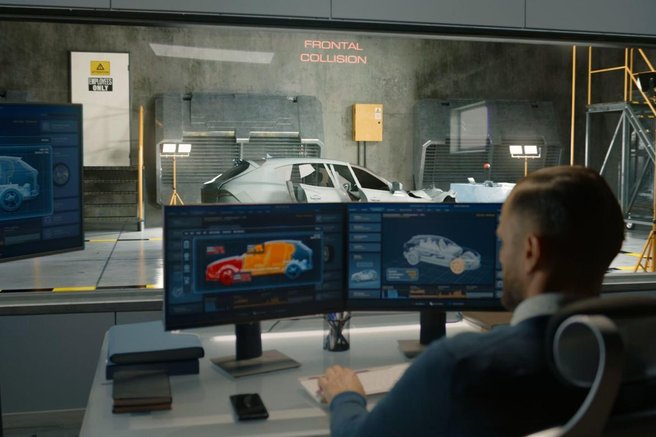 preizkus trka, crash test, testiranje