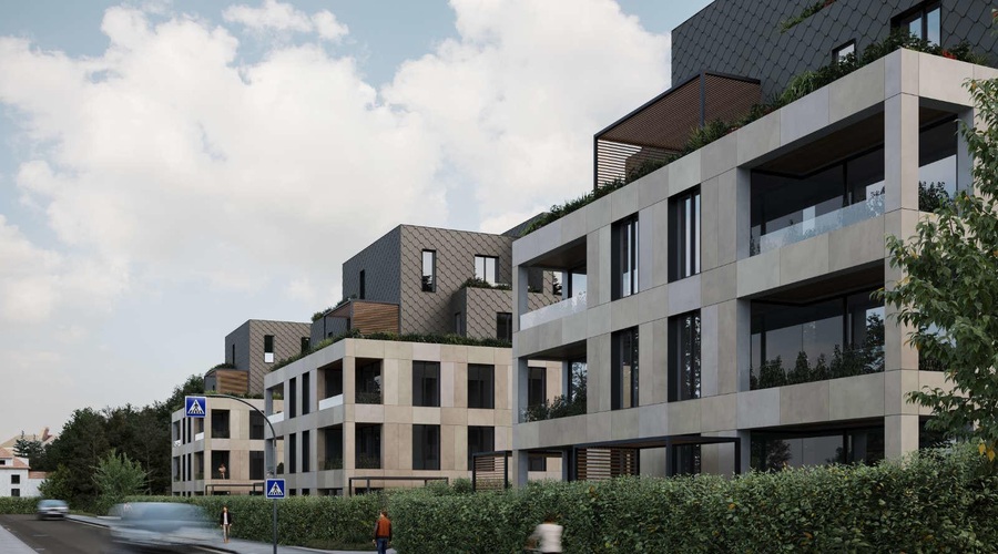 Pod Rožnikom bo zrasla nova luksuzna soseska, pozidali bodo eno najbolj zaželenih lokacij v Ljubljani (foto: Stoja Trade)