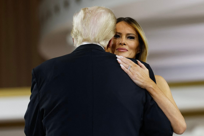 Melania Trump Donald Trump ples inavguracija