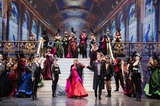Opereta Netopir premiera
