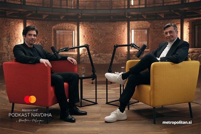 Borut Pahor Tilen Artač podkast Mastercard