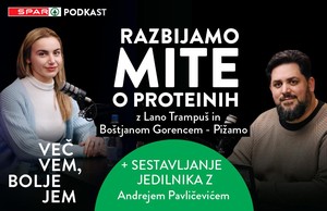 Pižama in strokovnjakinja za prehrano Lana Trampuš razbijata mite o proteinih