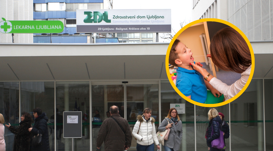 Kaos v ljubljanskih ambulantah: okužbe se širijo kot za stavo, zdravniki z odmevnim sporočilom staršem (foto: Profimedia/Bobo/fotomontaža)