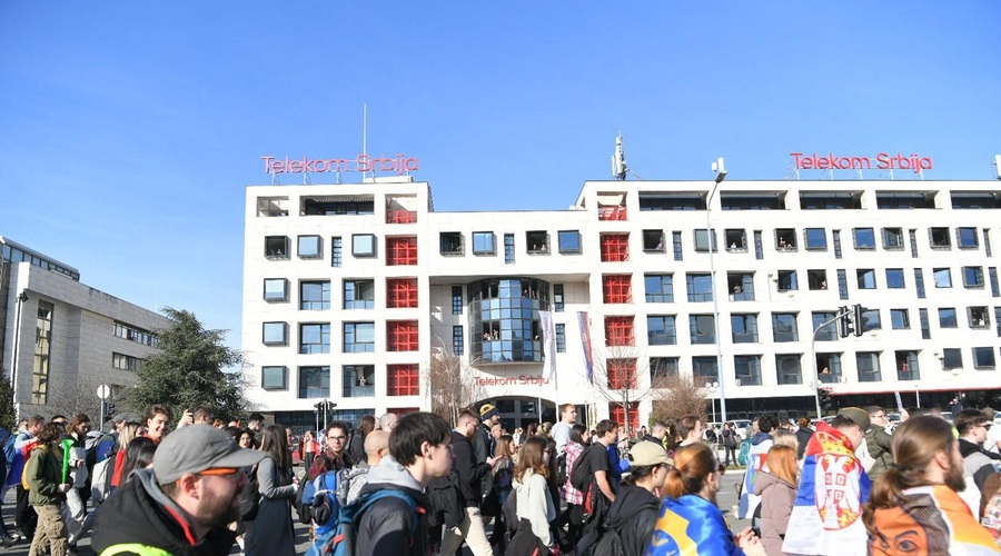 Srbski študentje bodo simbolično blokirali tri mostove (foto: Profimedia)