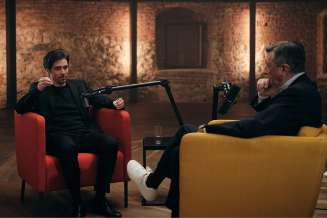 Borut Pahor Tilen Artač podkast Mastercard