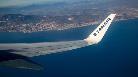 Ryanair letalo polet
