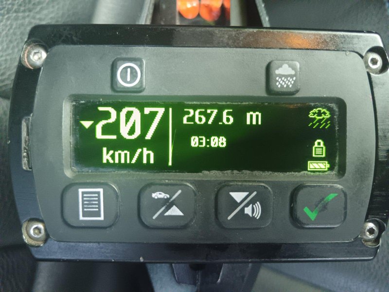 Policija celje avtocesta divjanje 207
