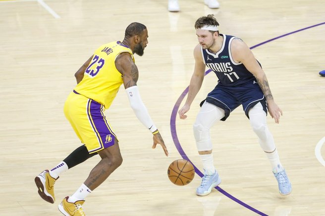 LeBron James o duetu z Dončićem: "To bo nekaj posebnega"