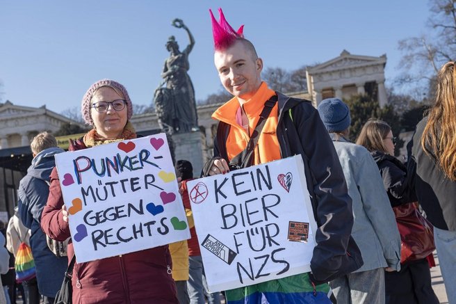 Munchen protesti proti desnici