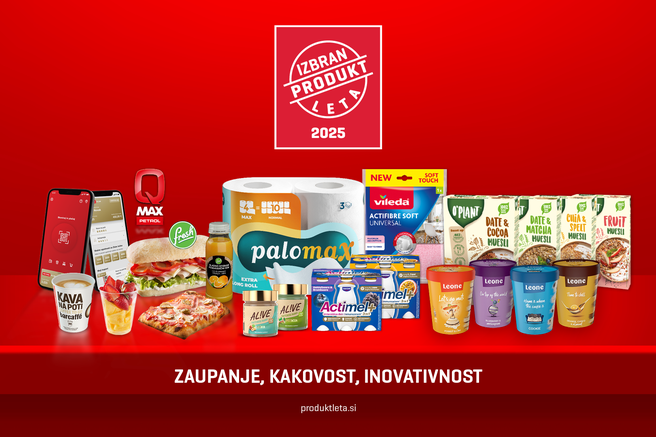Kdo so letošnji prejemniki nagrade Izbran produkt leta?