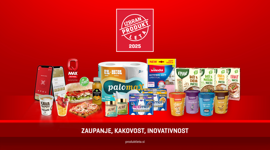 Kdo so letošnji prejemniki nagrade Izbran produkt leta? (foto: PRODUKT LETA)