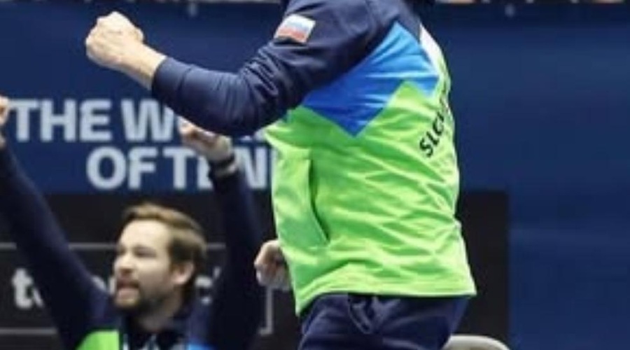 Šok: selektor slovenske reprezentance nepreklicno odstopil (foto: Facebook/Tenis Slovenija)