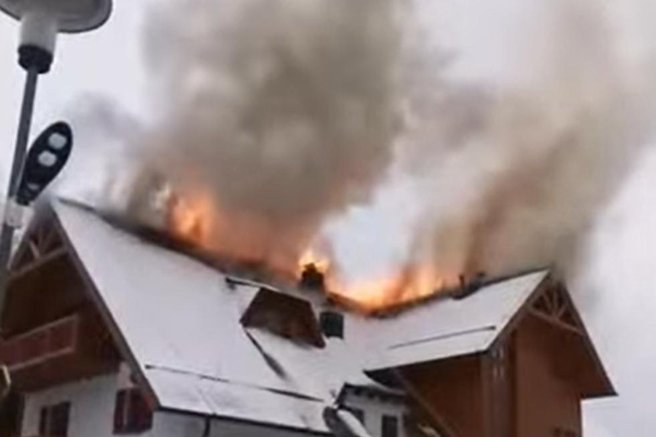 Bolfenk požar Mariborsko Pohorje apartma
