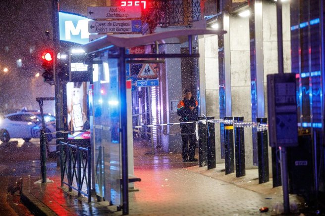 bruselj policija podzemna