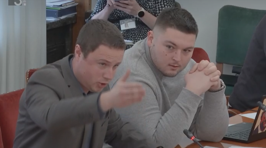 Burno na odboru za zdravstvo: SDS in NSi protestno zapustili sejo zaradi alkohola (VIDEO) (foto: N1/posnetek zaslona)