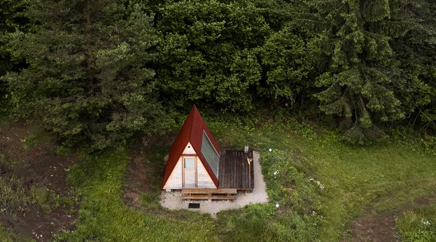 Hrvati navdušeni nad slovensko hiško "sredi ničesar": popolna za ljubitelje kampiranja (foto: Airbnb)