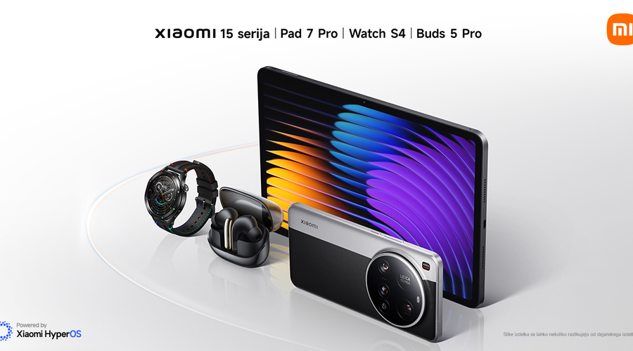 Xiaomi predstavlja najnovejšo ponudbo naprav AIoT za pametnejši, elegantnejši in bolj povezan življenjski slog (foto: promocijska fotografija)