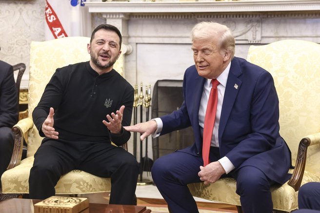 Volodimir Zelenski, Donald Trump