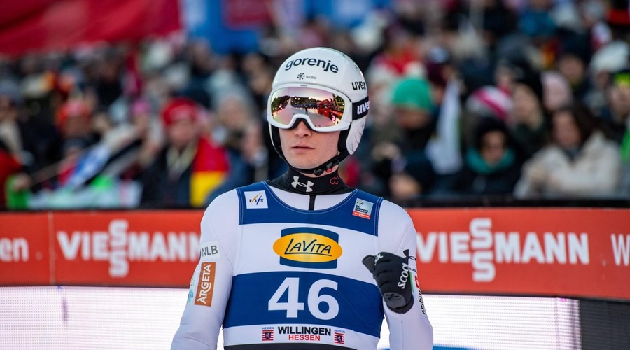 Slovenski skakalci na srednji skakalnici v Trondheimu ostali brez stopničk (foto: Profimedia)