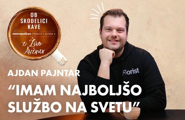 Ajdan Pajntar o organizaciji porok, ljubezni do cvetja in dekoraciji dogodkov