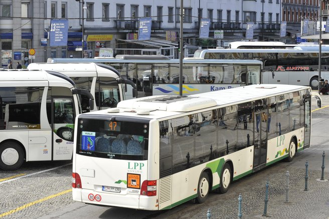 Ljubljana glavna avtobusna postaja avtobus