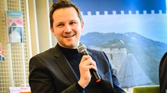 Matija Kovac Celje zupan Fabula novinarska konferenca