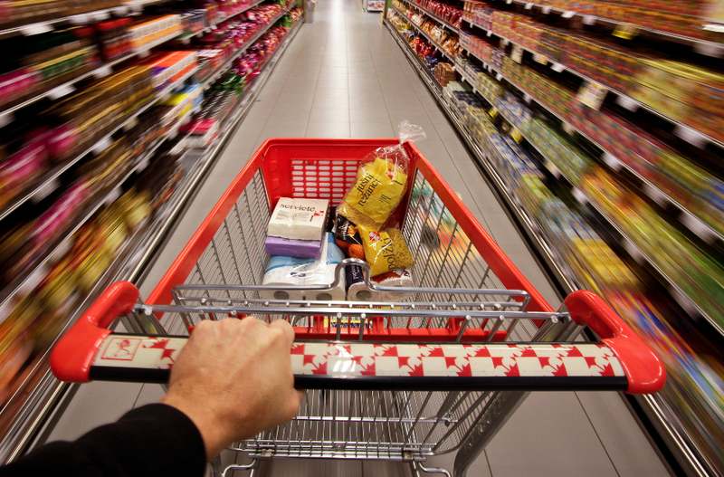 Mercator voziček jabolka nakup trgovina