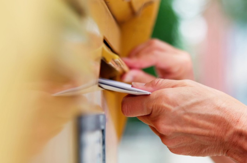 pošta nabiralnik PostNord pismo