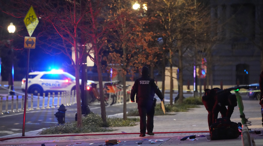 Streljanje v neposredni bližini Bele hiše: agenti tajne službe ustrelili oboroženega moškega (foto: Profimedia)