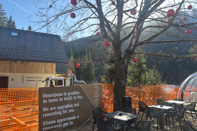 jezero jasna chalet resort prenova