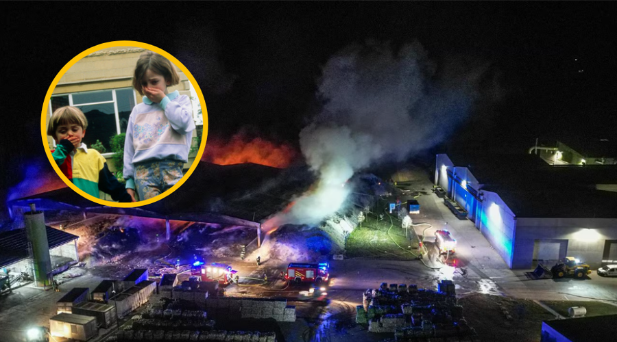 Požar v Puconcih so ustavili, a zrak ostaja strupen: strokovnjaki opozarjajo na hude dolgoročne posledice (foto: Profimedia/Sobotainfo/F.A.Bobo/fotomontaža)