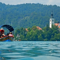 Blejsko jezero turisti pletna