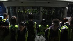 policija protest Srbija študenti