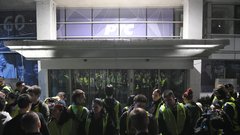 policija protest Srbija študenti