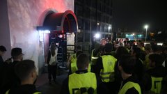 policija protest Srbija študenti