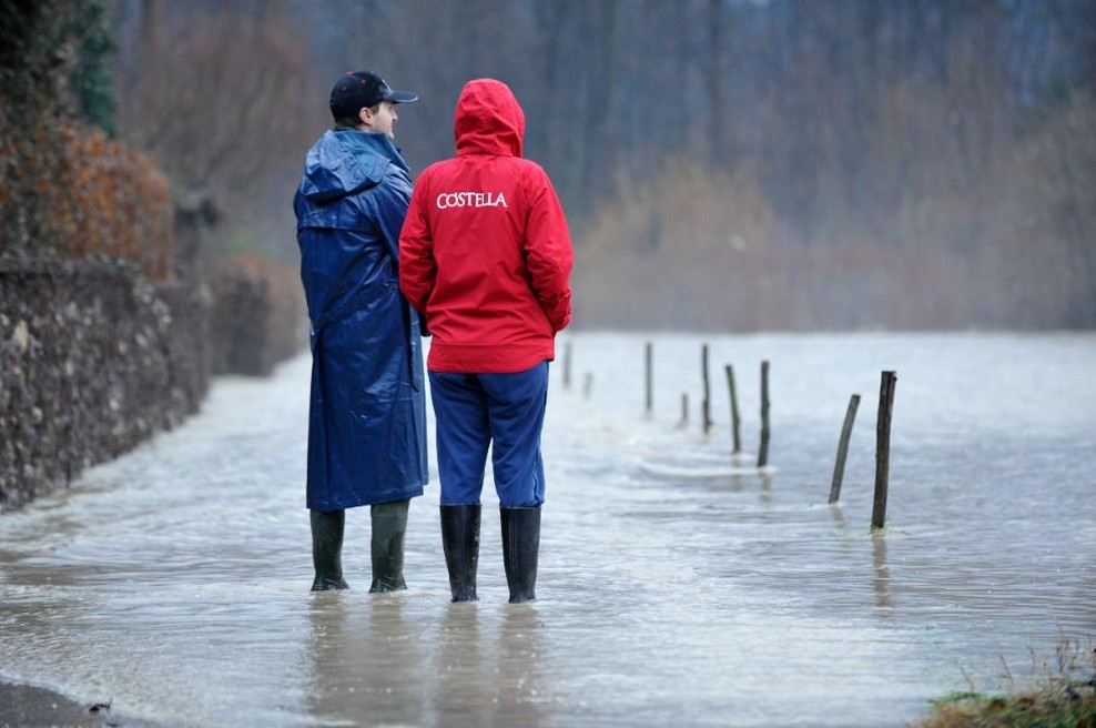 V prihodnjih dneh nam bo nagajalo spomladansko deževje: izključene niso niti poplave (foto: Srdjan Zivulovic/Bobo)