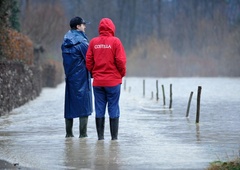 Sloveniji grozijo poplave! Znano je, katera območja so najbolj ogrožena