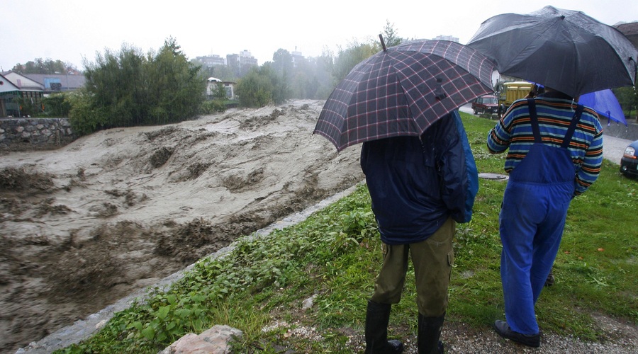 Vrnitev ene najbolj znanih škofjeloških znamenitosti: poplave so jo vzele, zdaj je dobila novo življenje! (foto: Srdjan Živulovič/Bobo)