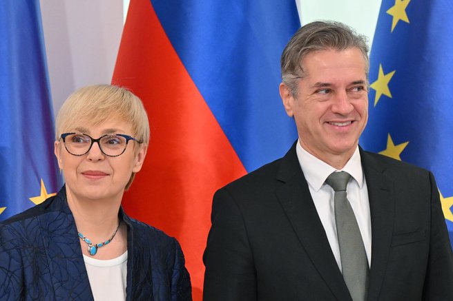 Nataša Pirc Musar Robert Golob