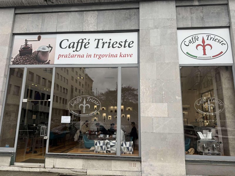 Caffe Trieste kava Ljubljana Stefanova