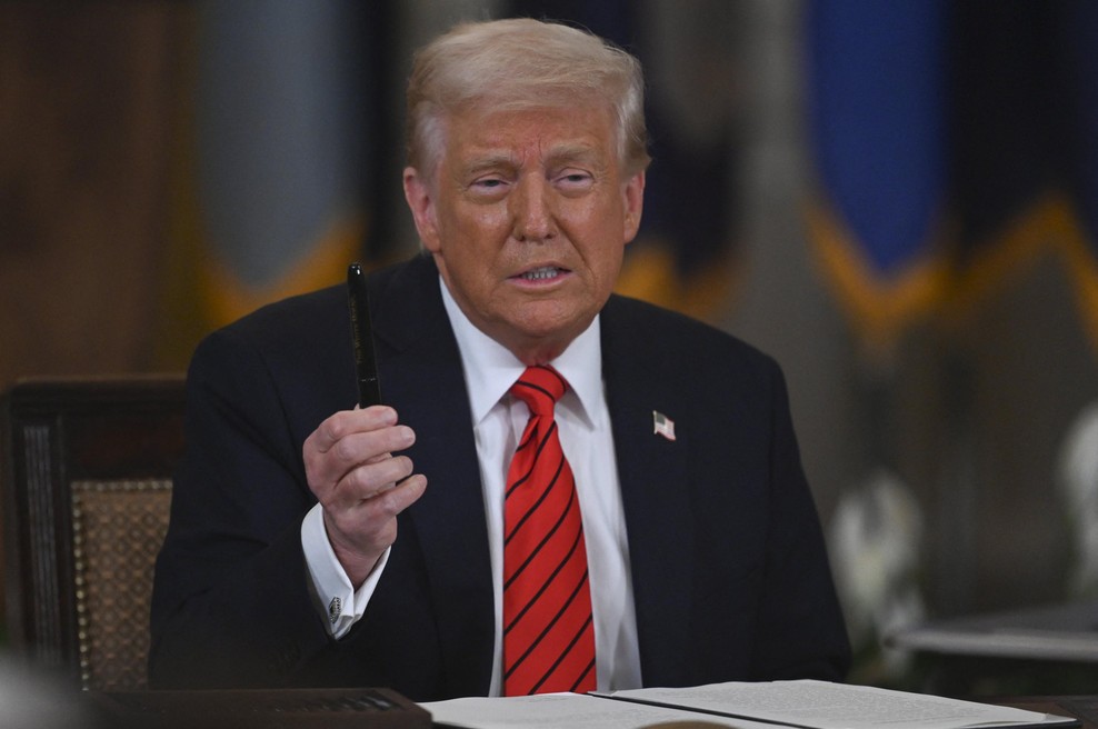 Evropa se prebuja: Trumpove carine sprožile alarm pri Lagardovi (foto: Profimedia)